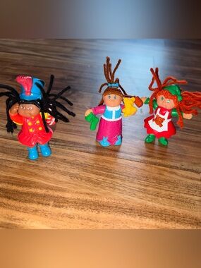 Vintage 1990s Cabbage Patch Kids McDonalds Happy Meal
Toy Dolls Lot x3
